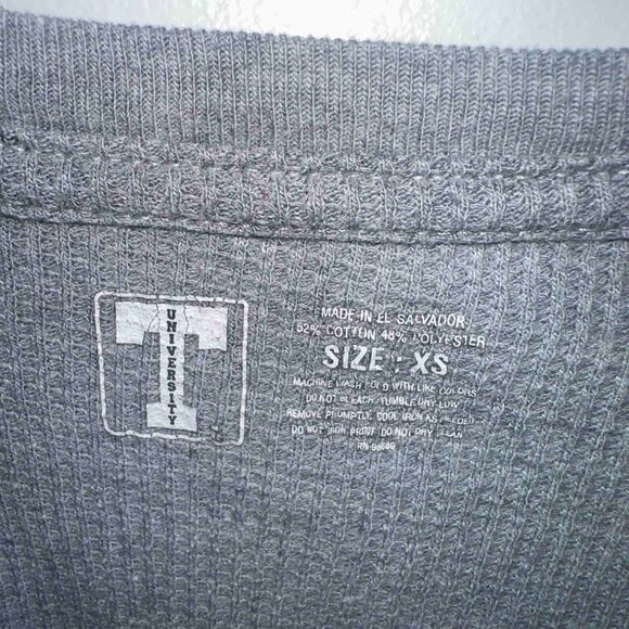 Kansas University waffle knit long sleeve - Picture 6 of 6